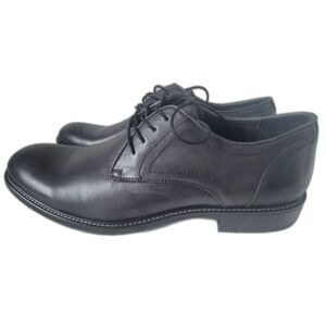 John Varvatos USA Classic Leather Black Men's Oxford Dress Shoes size 11.5